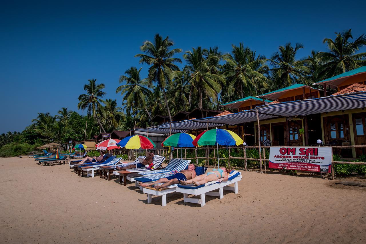 Om Sai Beach Huts Agonda Exterior foto
